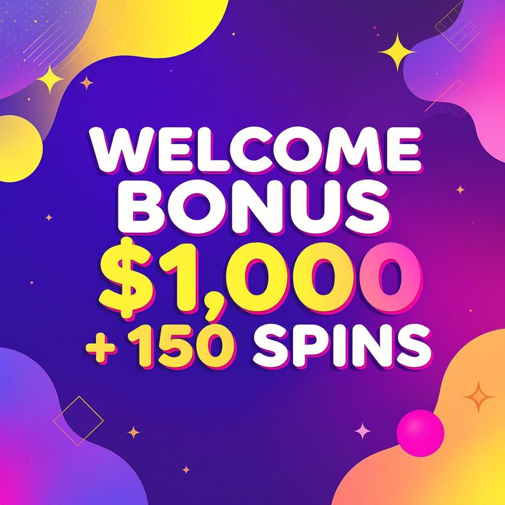 Welcome Bonus: Up to $1,000 + 150 Spins