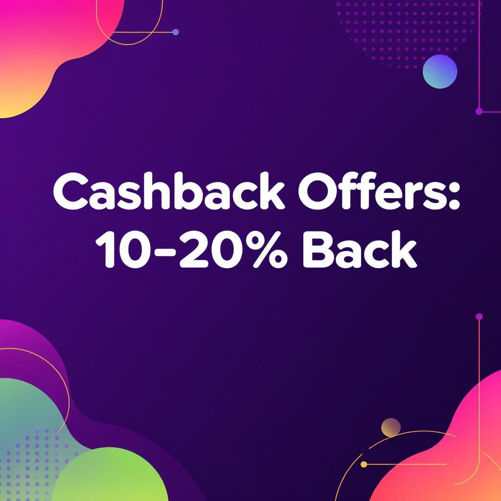 Cashback Offers: 10-20% Back